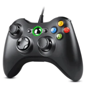 Manette Xbox 360 Filaire Noir