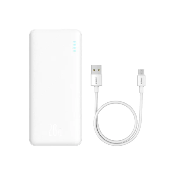 Power Bank 20000mAh Baseus Airpow USB C PD 20W 08