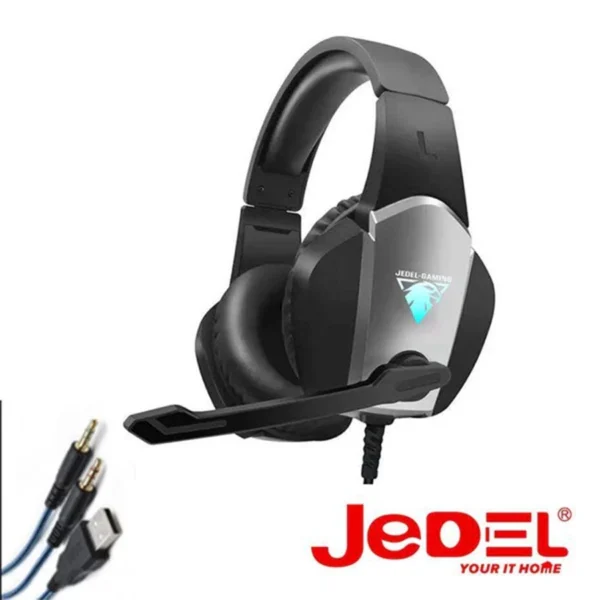 JEDEL GH 220 Casque Gamer RGB Mecanique a suppression de bruit stereo 1