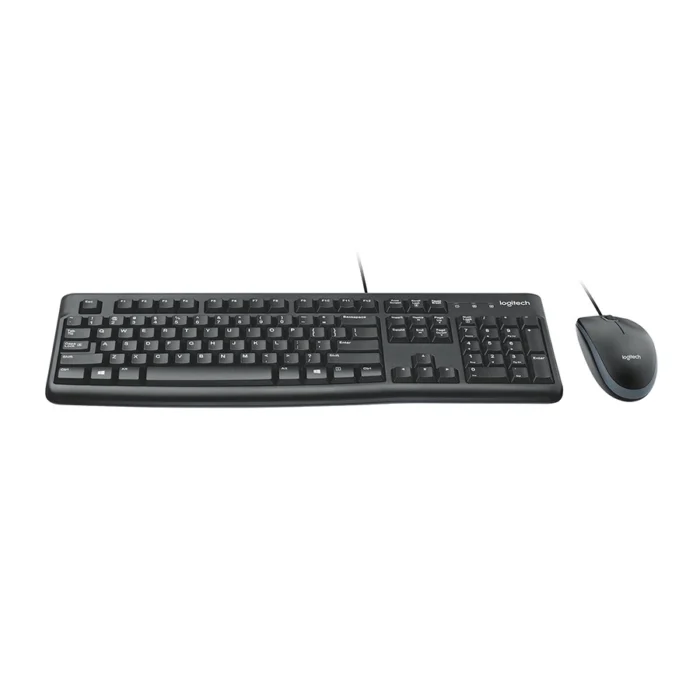 Logitech-MK120-Clavier-et-Souris-Filaires-Combo-AZERTY-pour-Windows-USB-Noir-C2 Logitech MK120 Clavier et Souris Filaires Combo AZERTY pour Windows, USB - Noir