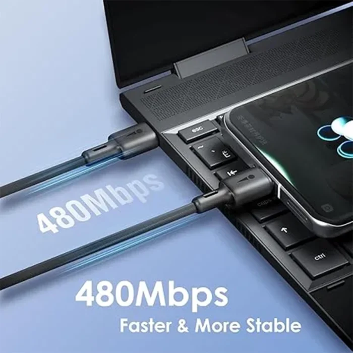 Oraimo-Cable-de-données-Speed-Line-3A-Type-C-vers-Type-C-3 Oraimo-Cable-de-données-Speed-Line-3A-Type-C-vers-Type-C-3