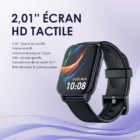 Oraimo Watch 4 Plus 2.01 HD IP68 Montre intelligente