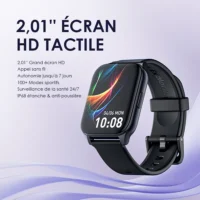 Oraimo Watch 4 Plus 2.01 HD IP68 Montre intelligente