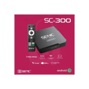 Senic SC-300 Smart TV BOX Android 13 2Go+16Go 4K Ultra HD