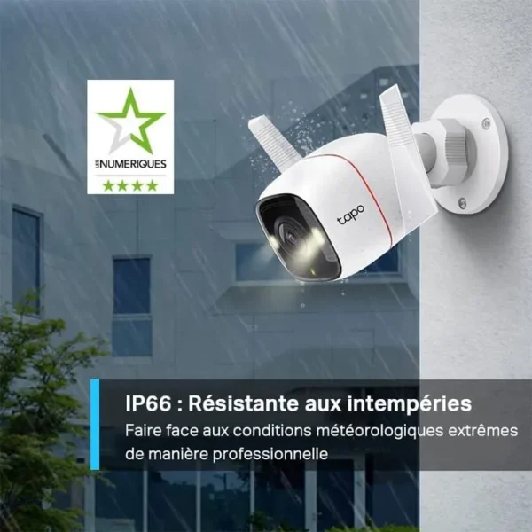 TP-Link Caméra de Surveillance WiFi Tapo C320WS Outdoor ip 2K sans Fil 4MP