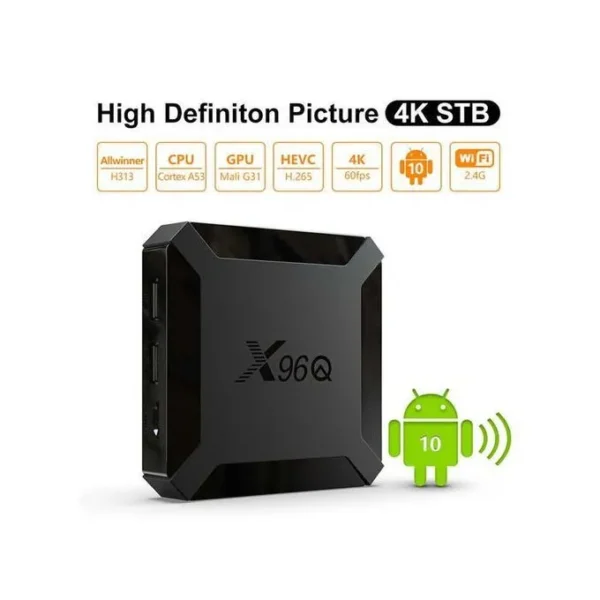 X96Q TV Box ORIGINAL Android 11 4K 4RAM/64GB ROM