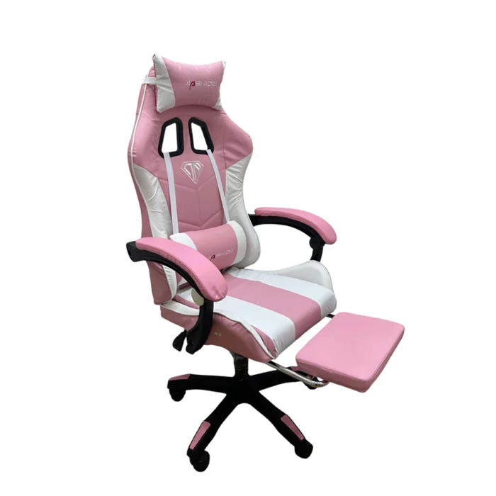 Chaise-Gamer-Ying-Zuan-haut-de-gamme-Rose-4