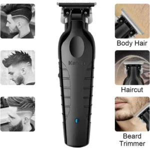 Kemei Km-2299 Tondeuses à cheveux Rechargeable sans fil professionnelles pour hommes