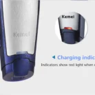 Kemei Tondeuse Sans fil 3 in 1 Rechargeable Rasoir KM-5021