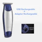 Kemei Tondeuse Sans fil 3 in 1 Rechargeable Rasoir KM-5021