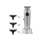 Rozia Tondeuse Original à cheveux et barbe par USB pour homme avec écran LCD