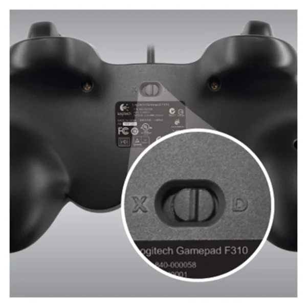 Logitech G Gamepad F310 Manette filaire pour PC