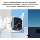 TP-Link Tapo C310 HD 2K(3MP) - Caméra Surveillance WiFi Extérieur