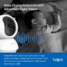 Tapo C210 Caméra Wi-Fi Smart de sécurité 3MP