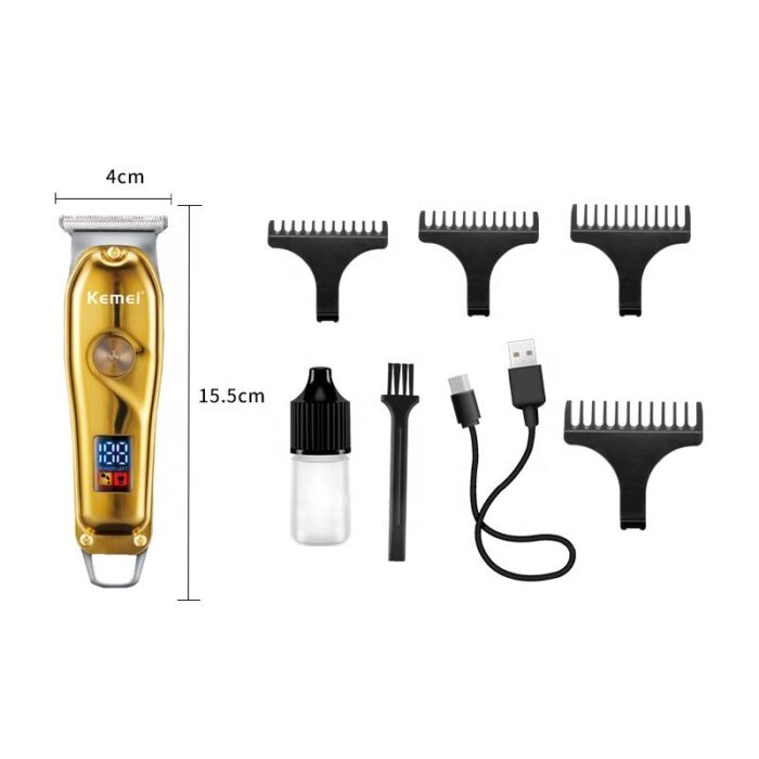 Tondeuse-A-Cheveux-Rechargeable-600MAh-5W-LCD-Kemei-Km-427-1