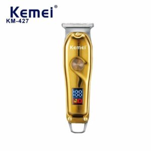 Tondeuse A Cheveux Rechargeable 600MAh 5W LCD Kemei Km 427