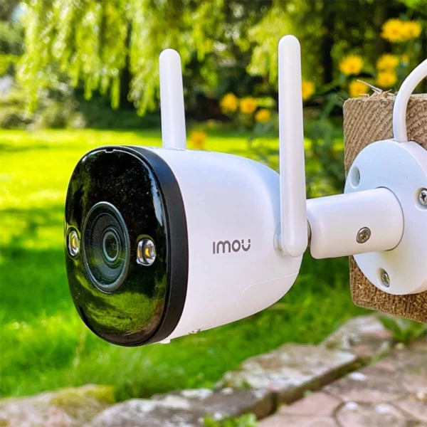 Caméra Imou Bullet 2E 5MP (3K) - Surveillance Extérieure Full HD avec Vision Nocturne Couleur