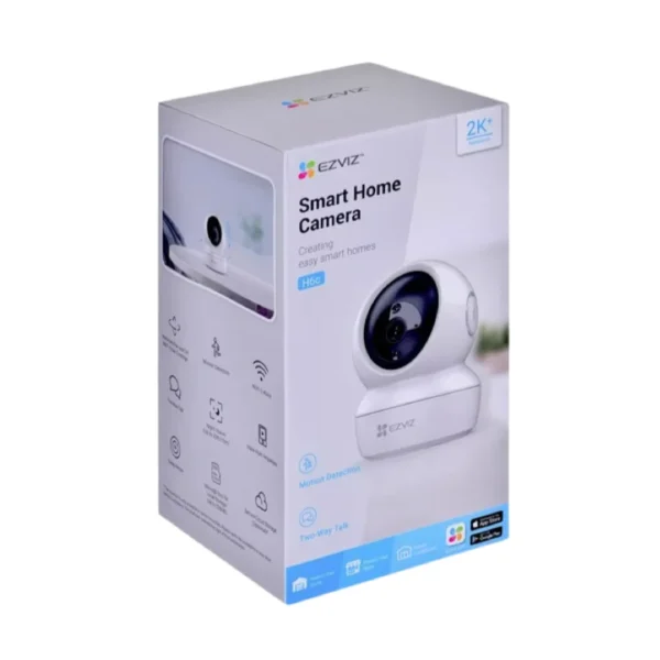 Caméra de Surveillance EZVIZ H6C - Vision Panoramique 360° et Résolution FullHD