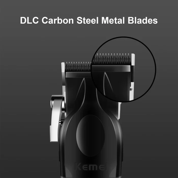 Kemei-2296-tondeuse-cheveux-hommes-tondeuse-professionnelle-coiffeur-Coupe-herbe-Professionnel-Tondeuse-cheveux-Ajustable-Machine-2 Tondeuse Professionnelle KEMEI 2296 - Autonomie de 5H50 et Charge Rapide