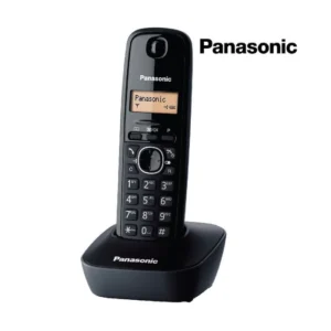 Panasonic KX-TG1611 - Téléphone Maison Numérique DECT avec Réveil et Écran Rétroéclairé