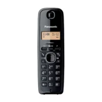 Panasonic KX-TG1611 - Téléphone Maison Numérique DECT avec Réveil et Écran Rétroéclairé