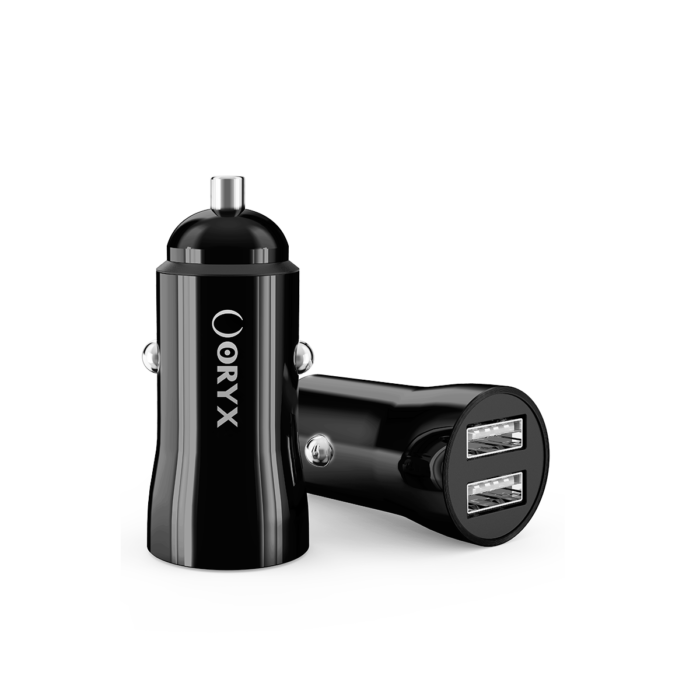 chargeur-allume-cigare-oryx-ncc-31a-18w-double-port Chargeur Allume-Cigare Oryx NCC-31A 18W – Charge Rapide USB-A Double pour Voiture et Camion avec Garantie 1 An