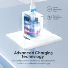 Chargeur Mural Oraimo PowerCube 20W - Compatible avec Smartphones et Tablettes