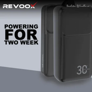 Power Bank Revoox RevoSpark RPB-P301 - Chargeur Portable 30 000 mAh USB & Type-C