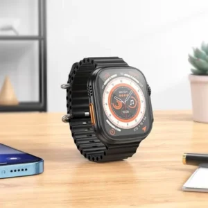 Smartwatch Plustar PS WT11 - Montre Connectée 1,99 Pouces, Appels Bluetooth, Suivi Santé & Chargement Sans Fil - Noir