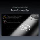 Découvrez la tondeuse à cheveux oraimo SmartClipper Pro Max - Moteur ultra-puissant de 7500 tr/min, autonomie de 5 heures et charge rapide Type-C. Avec ses lames en carbone diamant et son écran LED intelligent, elle offre des coupes précises et fluides. Parfaite pour les coiffeurs et les particuliers exigeants