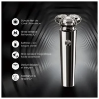 Oraimo SmartShaver 2 Magnet – Rasoir Électrique avec Têtes Flottantes 3D