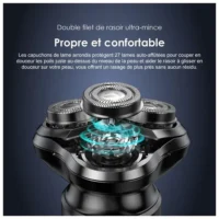 Oraimo SmartShaver 2 Magnet – Rasoir Électrique avec Têtes Flottantes 3D