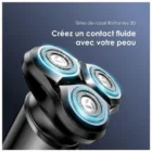 Oraimo SmartShaver 2 Magnet – Rasoir Électrique avec Têtes Flottantes 3D