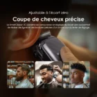 oraimo SmartClipper 2C Tondeuse à Cheveux Professionnelle - Précision, Performance et Polyvalence pour Coiffeurs et Particuliers