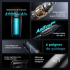 Découvrez la tondeuse à cheveux oraimo SmartClipper Pro Max - Moteur ultra-puissant de 7500 tr/min, autonomie de 5 heures et charge rapide Type-C. Avec ses lames en carbone diamant et son écran LED intelligent, elle offre des coupes précises et fluides. Parfaite pour les coiffeurs et les particuliers exigeants