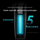 Découvrez la tondeuse à cheveux oraimo SmartClipper Pro Max - Moteur ultra-puissant de 7500 tr/min, autonomie de 5 heures et charge rapide Type-C. Avec ses lames en carbone diamant et son écran LED intelligent, elle offre des coupes précises et fluides. Parfaite pour les coiffeurs et les particuliers exigeants