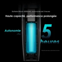 Découvrez la tondeuse à cheveux oraimo SmartClipper Pro Max - Moteur ultra-puissant de 7500 tr/min, autonomie de 5 heures et charge rapide Type-C. Avec ses lames en carbone diamant et son écran LED intelligent, elle offre des coupes précises et fluides. Parfaite pour les coiffeurs et les particuliers exigeants