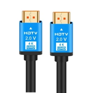 Câble HDMI 4K 2.0 PREMIUM 60Hz 3M – Profitez d’une transmission audio et vidéo Ultra HD fluide et stable. Connecteurs plaqués or, compatibilité PS5, Xbox et TV 4K. Idéal pour films, jeux et home cinéma. Livraison rapide