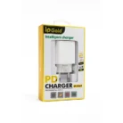 Chargeur Rapide Original IP Gold IP-PD27 – 27W PD Fast Charging avec Smart ID, iOS 22.5W & Android 22W + Câble Type-C to Type-C