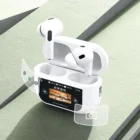 Écouteurs Sans Fil DeepBass TWS-R9 ANC+ENC avec Écran LED – Vue Avant