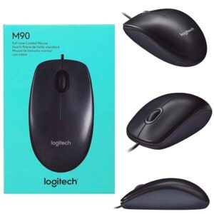 Logitech M90 – Souris USB Haute Précision avec Balayage Optique 1000 DPI & Confort Ambidextre 1 LOGI M90 2