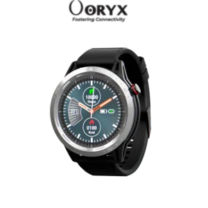 Oryx RS10 Smart Watch – Montre Connectée Premium Étanche 3ATM avec SPO2, Fréquence Cardiaque et Modes Sport Multiples