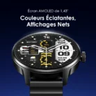 Oraimo Watch 5R Pro AMOLED 1,43" – Montre Intelligente Premium IP68 avec Appels HD & Suivi Santé 24/7