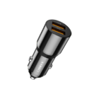Oryx Chargeur de Voiture Rapide 36W NCC-236 – Double USB-A, Charge Rapide Universelle, Alliage d’Aluminium