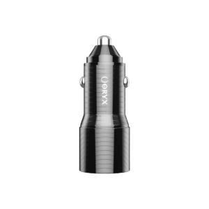 Oryx Chargeur de Voiture Rapide 36W NCC-236 – Double USB-A, Charge Rapide Universelle, Alliage d’Aluminium