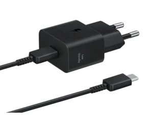 Adaptateur Secteur Original 25W avec Câble Type-C to Type-C – Chargeur Rapide USB-C Super Fast Charging PD 3.0 Compatible Samsung et Smartphones