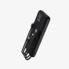 Revoox Power Bank RevoSpark RPB-P100 – Batterie Externe 10000 mAh 15W avec Multi-Ports USB, Type-C, Micro et Lightning
