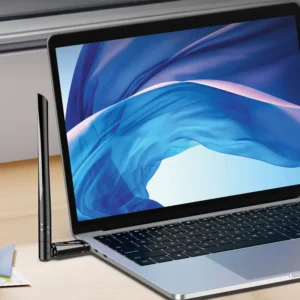 Clé WiFi KAKUSIGA Wifi6 Double Bande 2.4GHz & 5.8GHz - 887 Mbps pour PC Windows