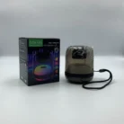 Bokaini Haut-Parleur Bluetooth Portable – Mini Enceinte Sans Fil HD 5W avec Éclairage RGB, Batterie 600mAh et Micro Intégré