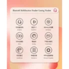 Casque Bluetooth DeepBass R10 – Écouteurs Sans Fil Pliables avec Basses Puissantes, Micro Intégré, Radio FM et Carte MicroSD